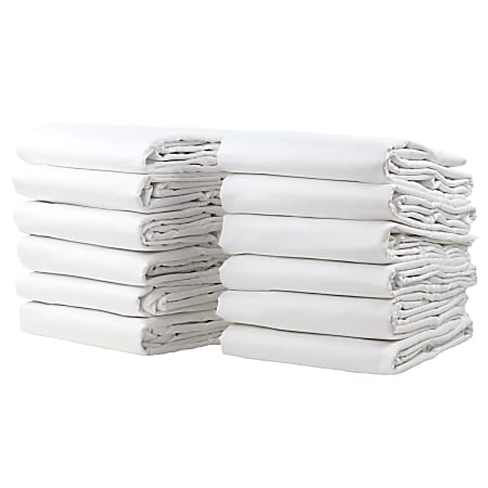Mills Naked Queen Fitted Sheets X X White Pack Of Sheets Office Depot