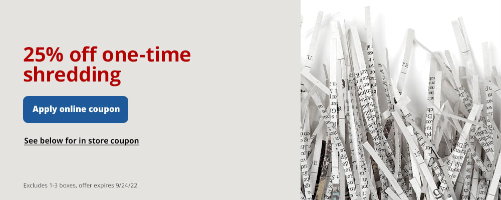 Shredding + Storage Services | Office Depot