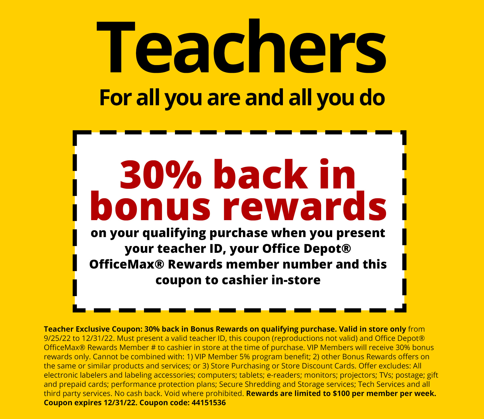 Rewards Exclusive Savings | Office Depot