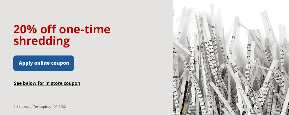 Shredding + Storage Services | Office Depot