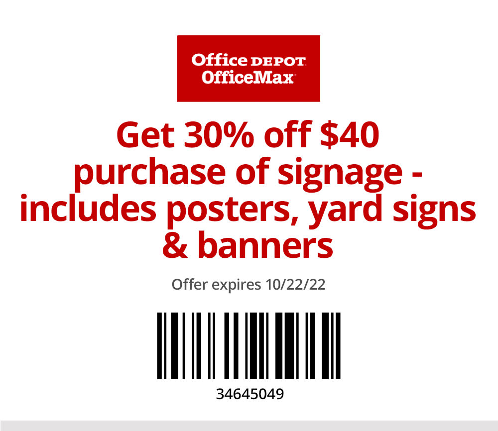 Large Format Printing | Office Depot