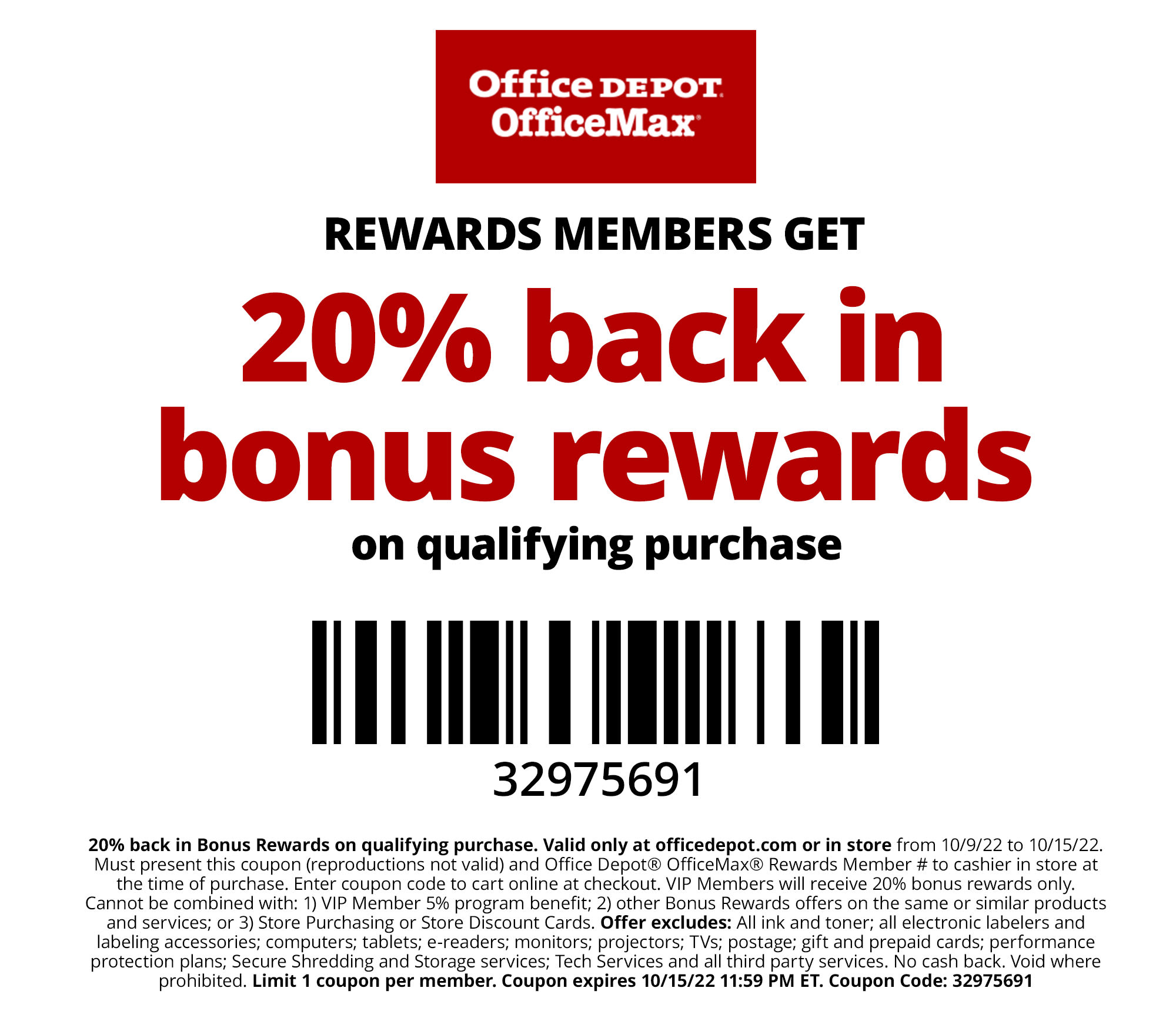 Rewards Exclusive Savings | Office Depot