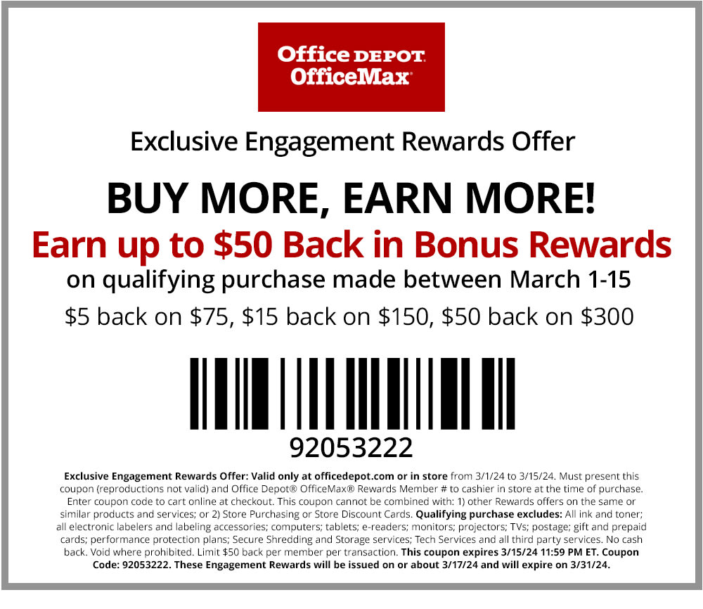 Office depot store chair coupons