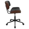 Lumisource Lombardi Office Chair Blackchrome Office Depot