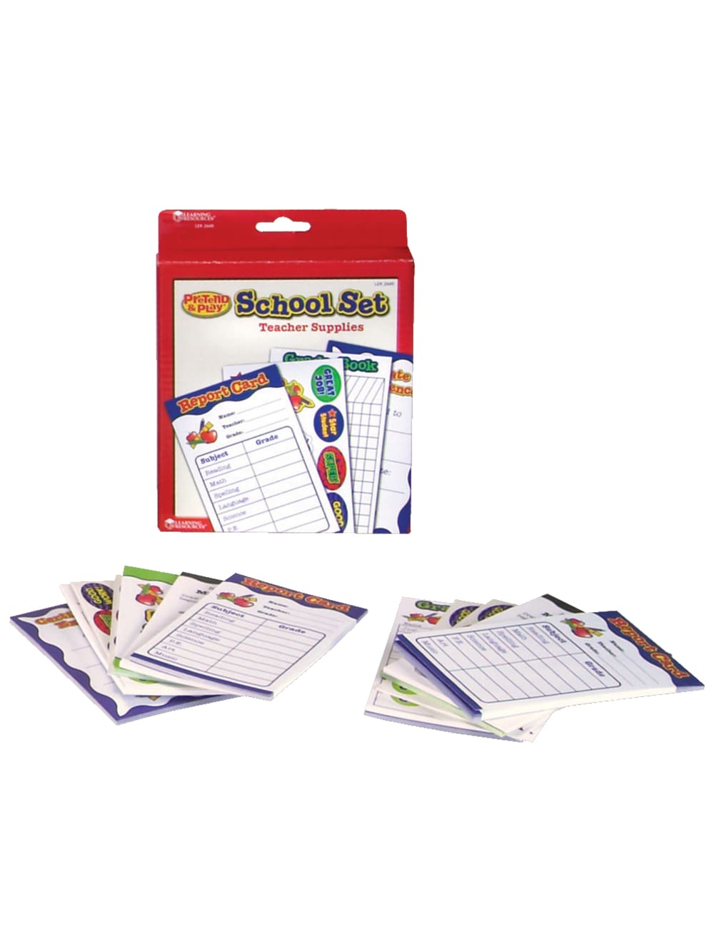 pretend and play school teacher supplies