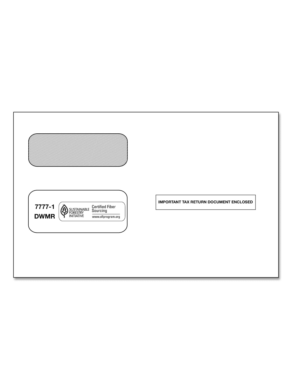 Complyright Double Window Tax Form Envelopes 1095 C Moisture Seal White Pack Of 100 Envelopes