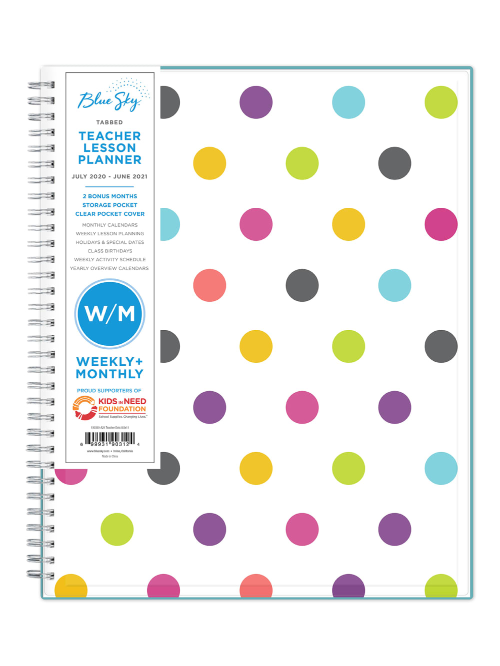 Office Supplies 2020 2021 2 Yr Planner Purple Blue Leaves 2 Year Small Calendar Pocket Calendars Planners