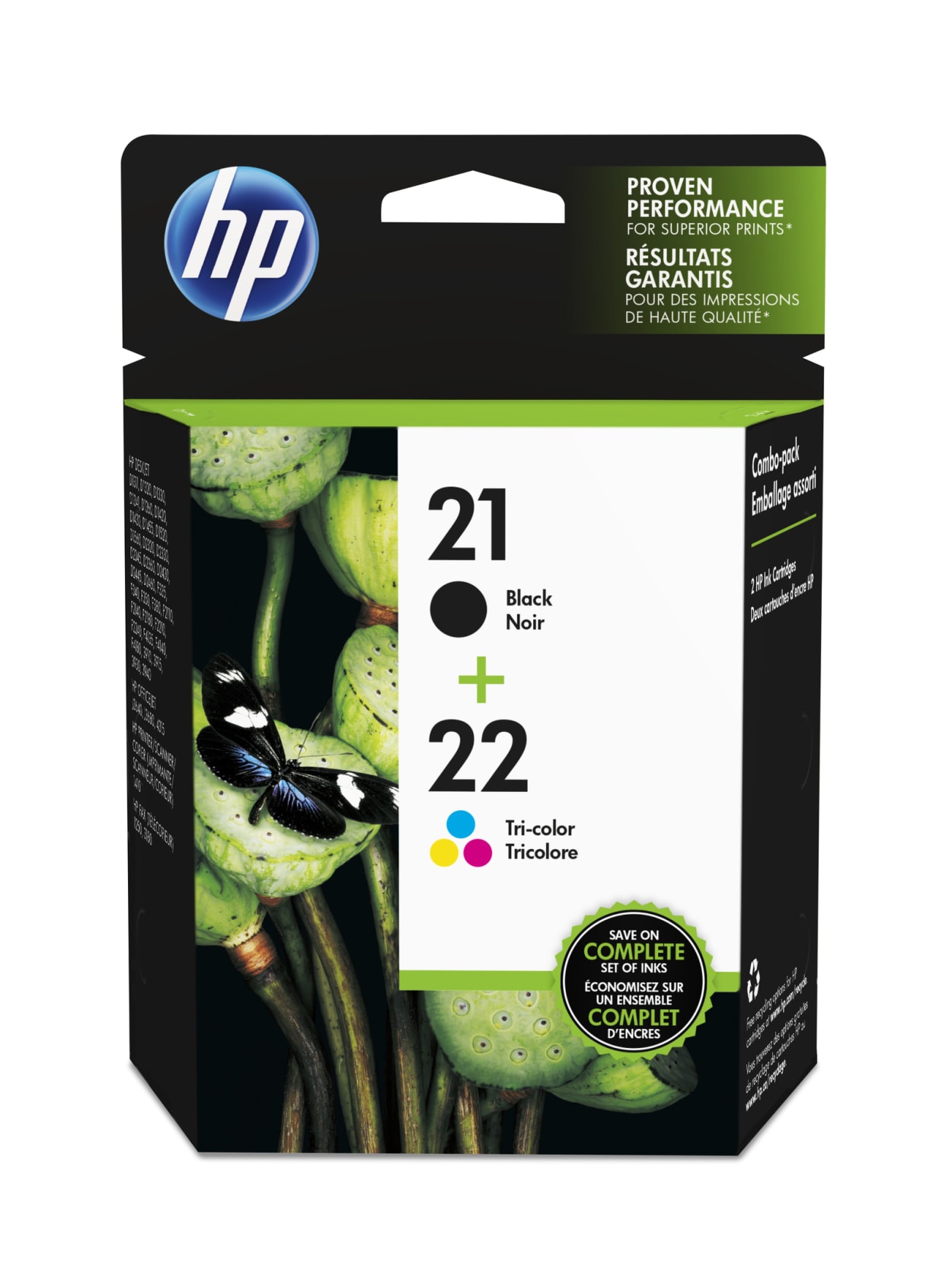 hp 21 and 22 ink cartridge price