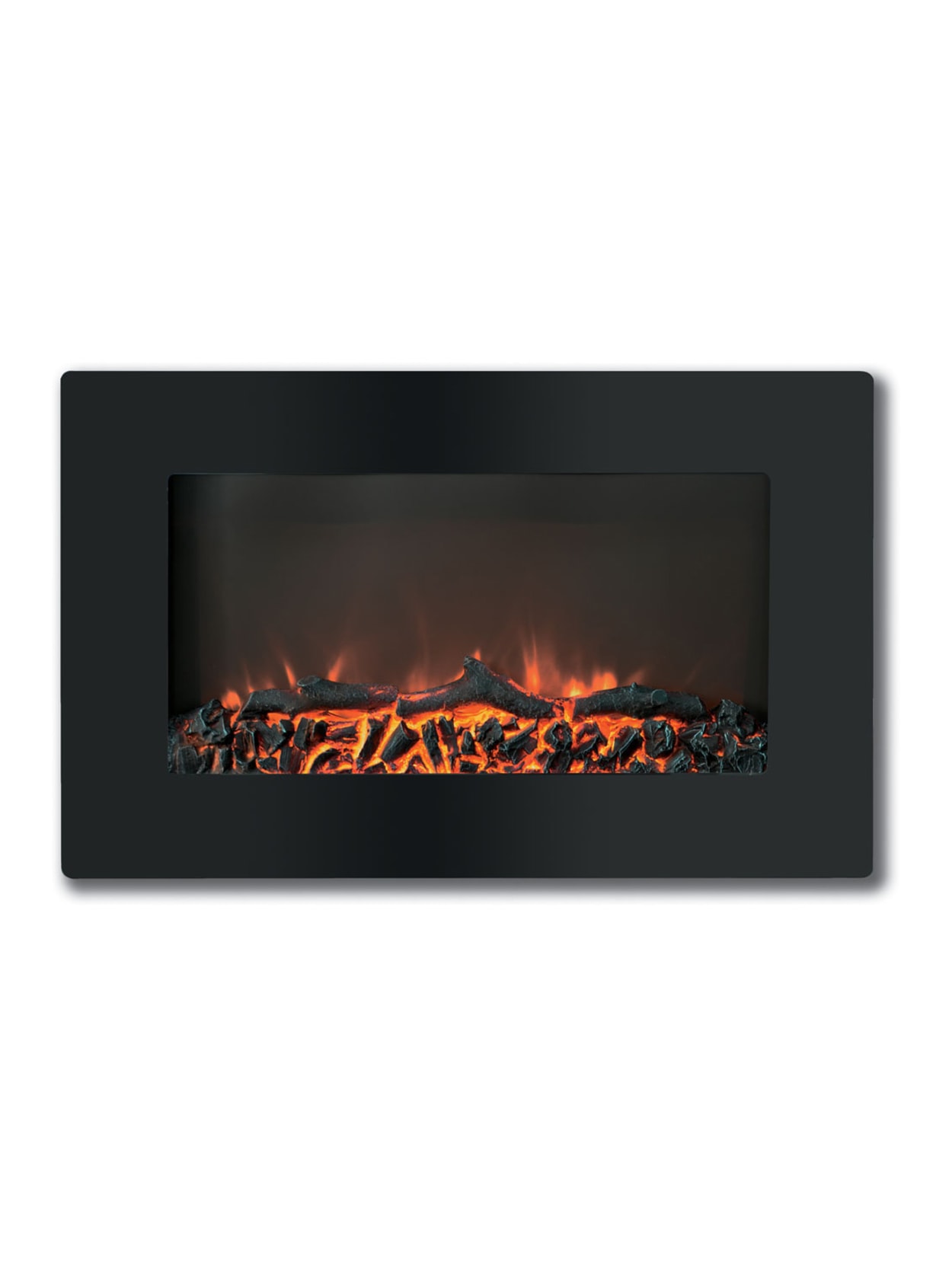 in wall fireplace electric on Cambridge Callisto Cam30wmef 2blk Electric Fireplace Indoor Wall Mountable Office Depot
