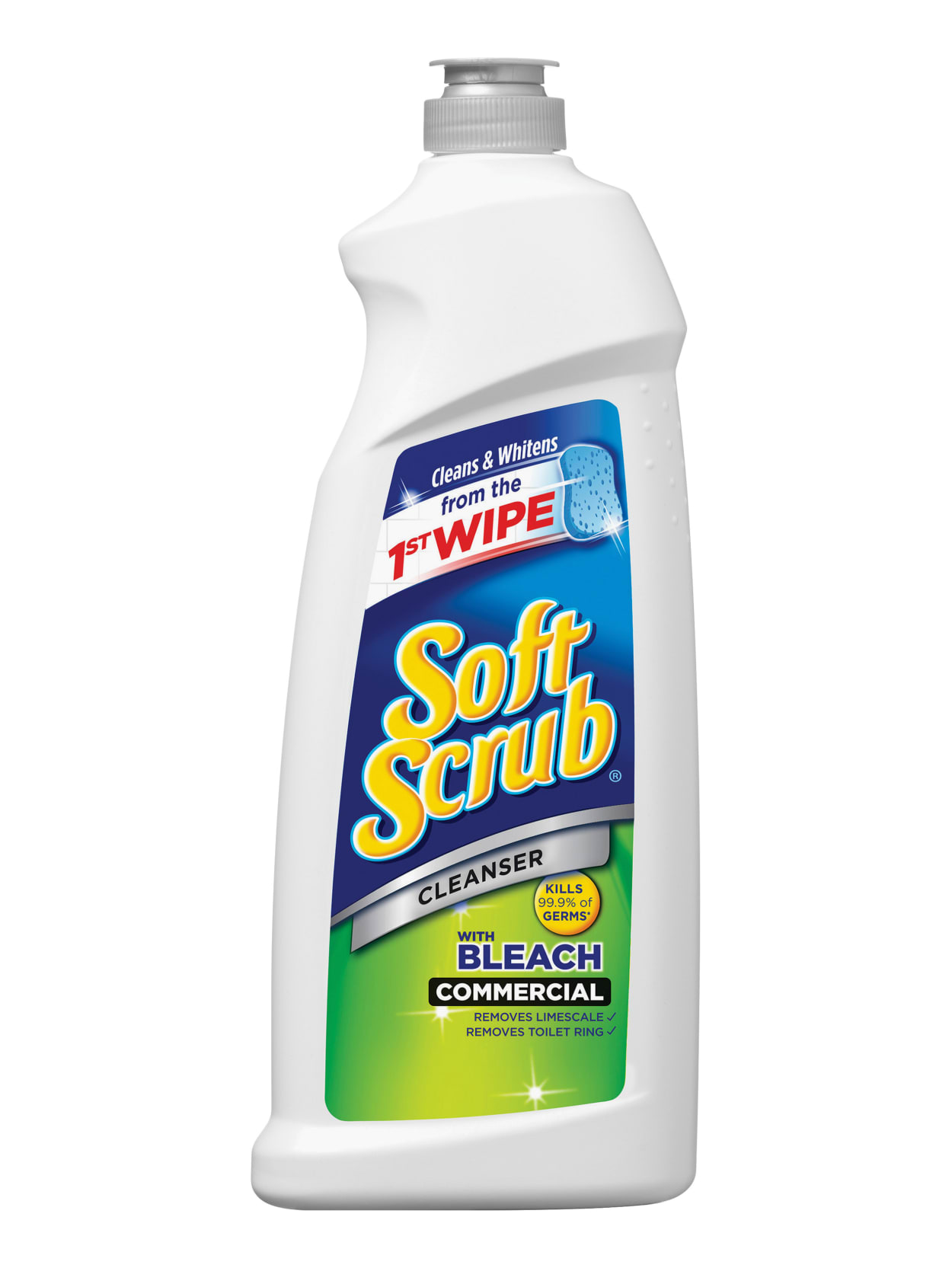 Soft Scrub Cleanser With Bleach 36 Oz Office Depot