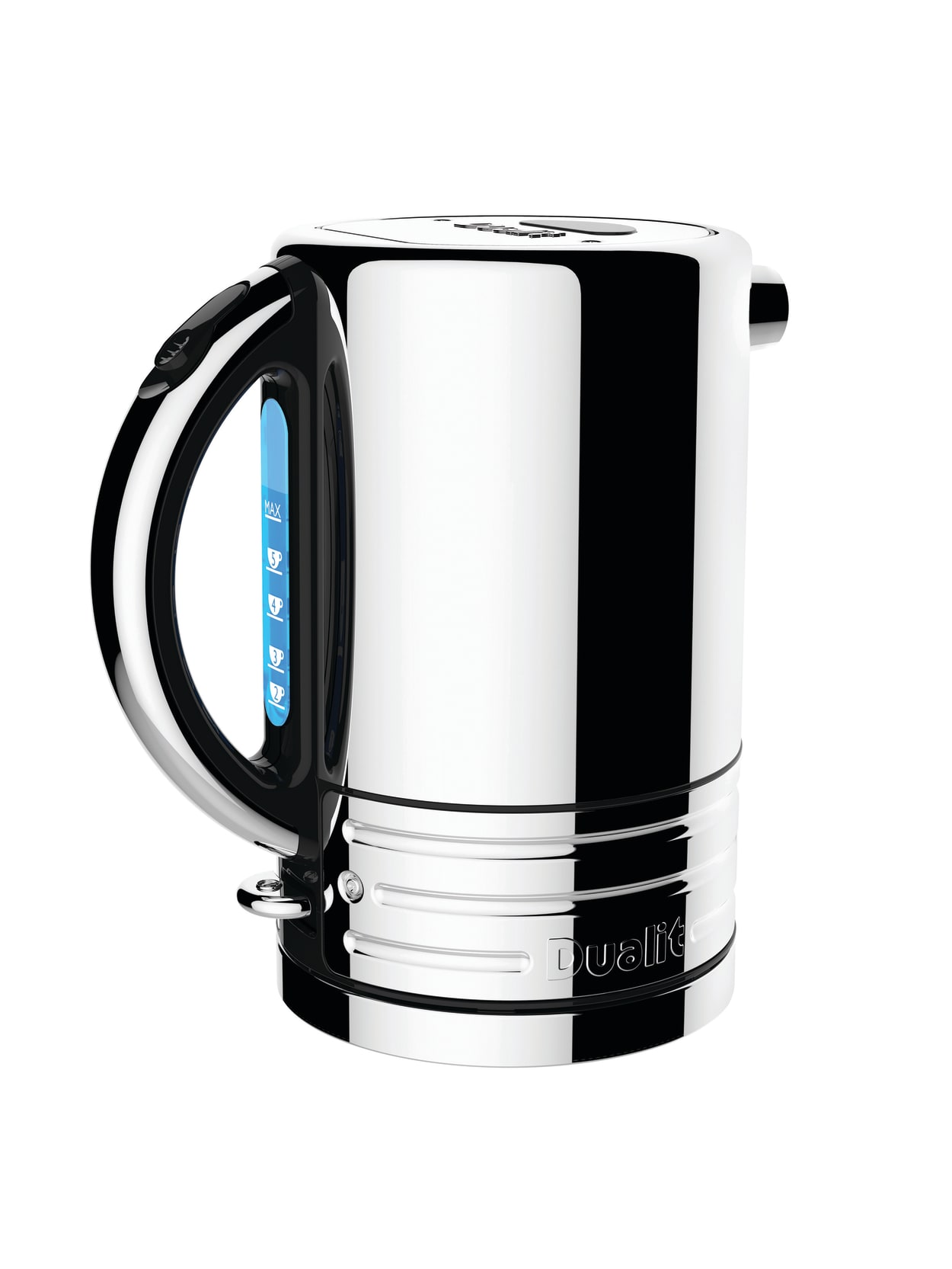electric tea kettle blue