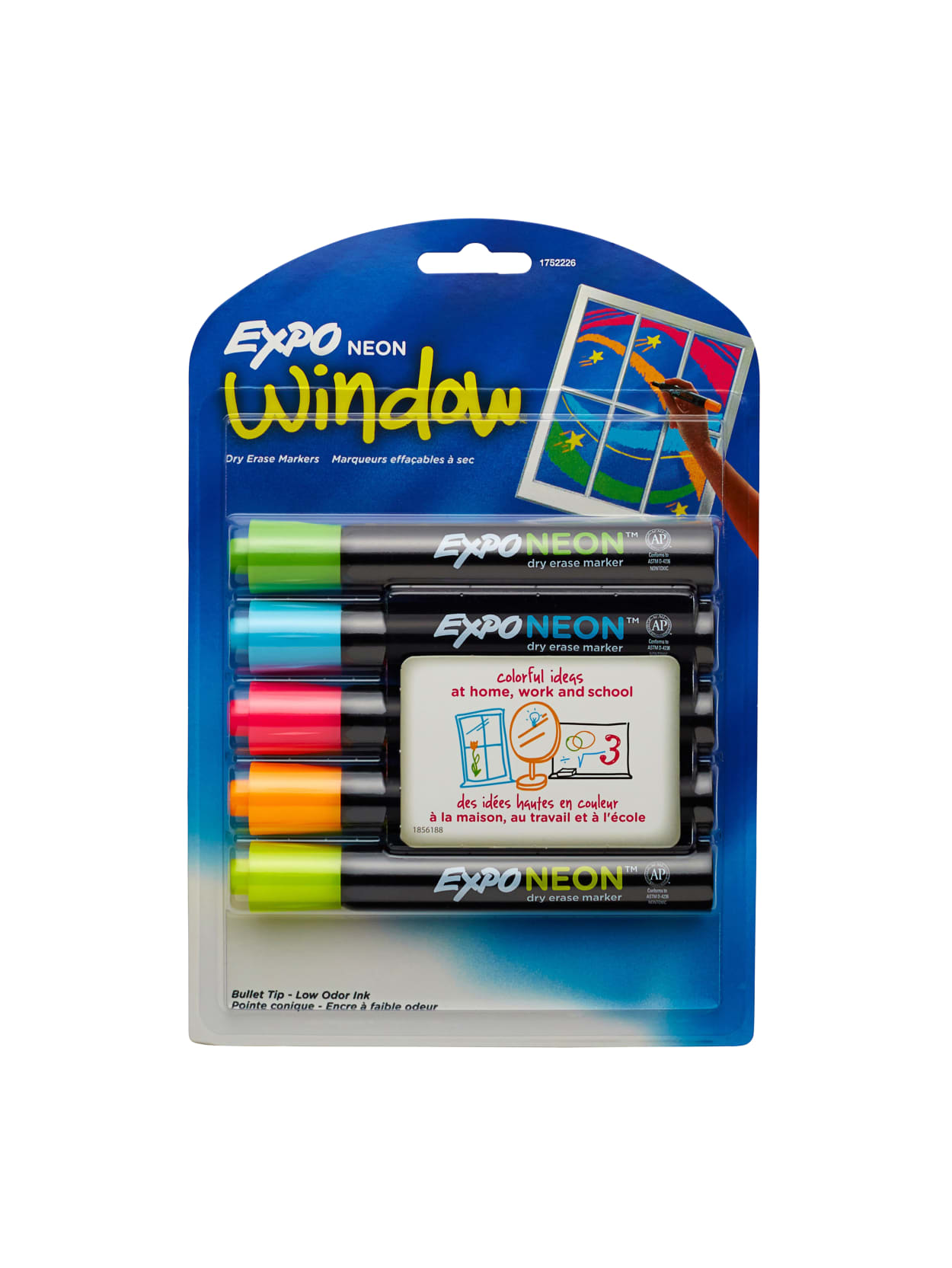 Expo Neon Dry Erase Markers 5 Pack Office Depot