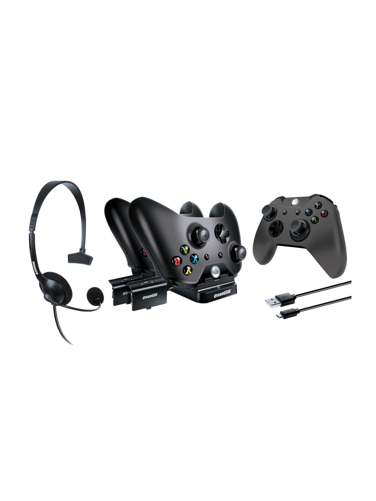 dreamgear xbox one charge kit
