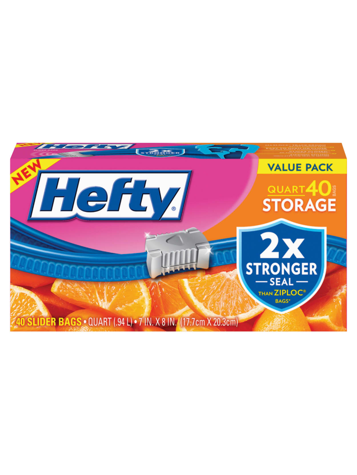 hefty storage bags