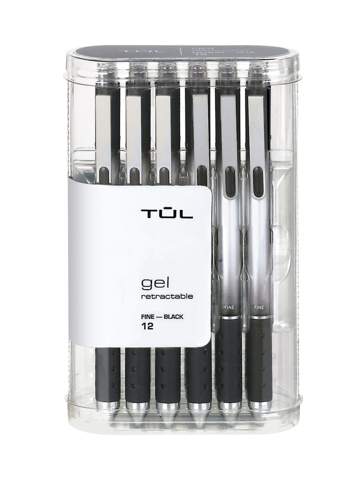 Tul Retractable Gel Pens 0 5 Mm 12 Pk Office Depot
