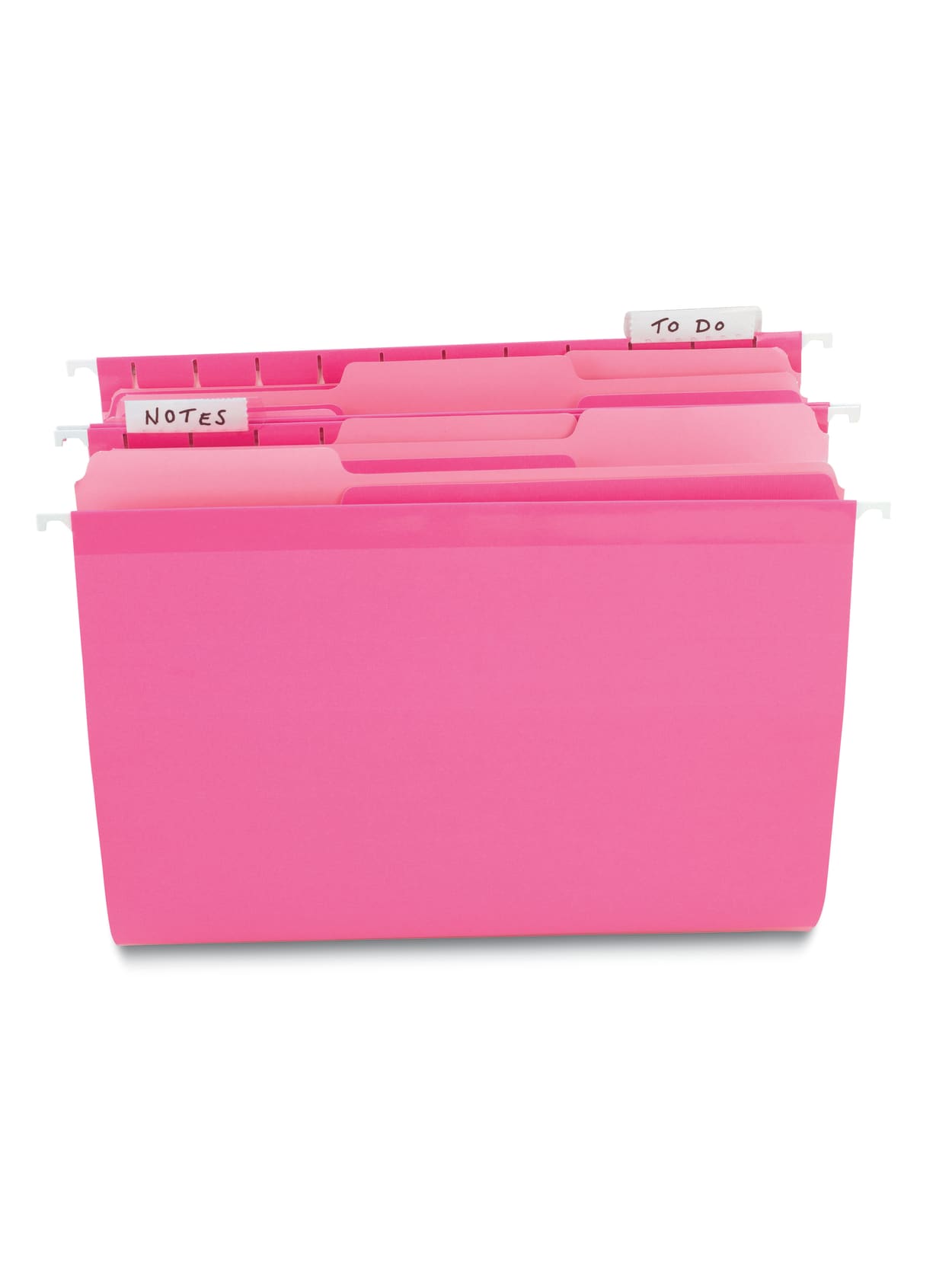 Officemax Interior File Folders Letter Size 8 12 X 11 Pink Box Of 100 Office Depot