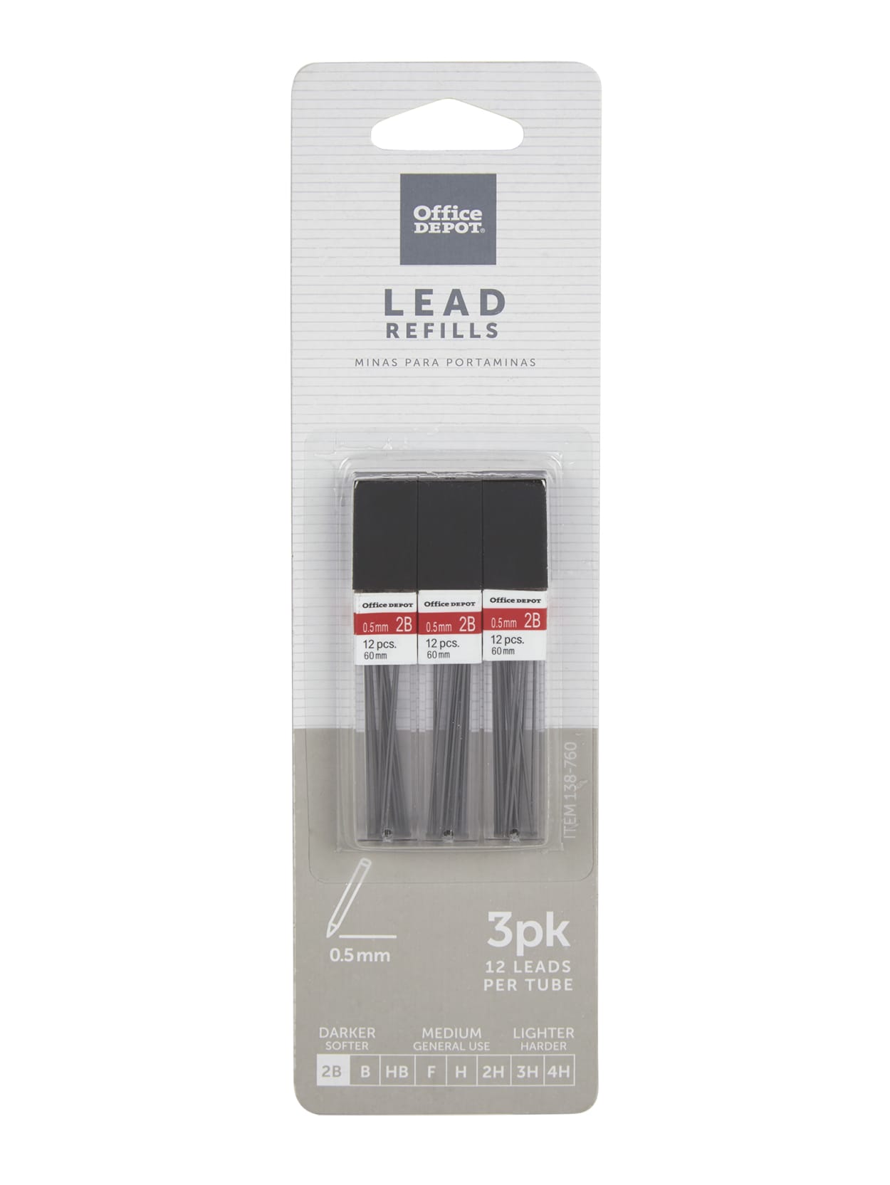 lead refill hardness