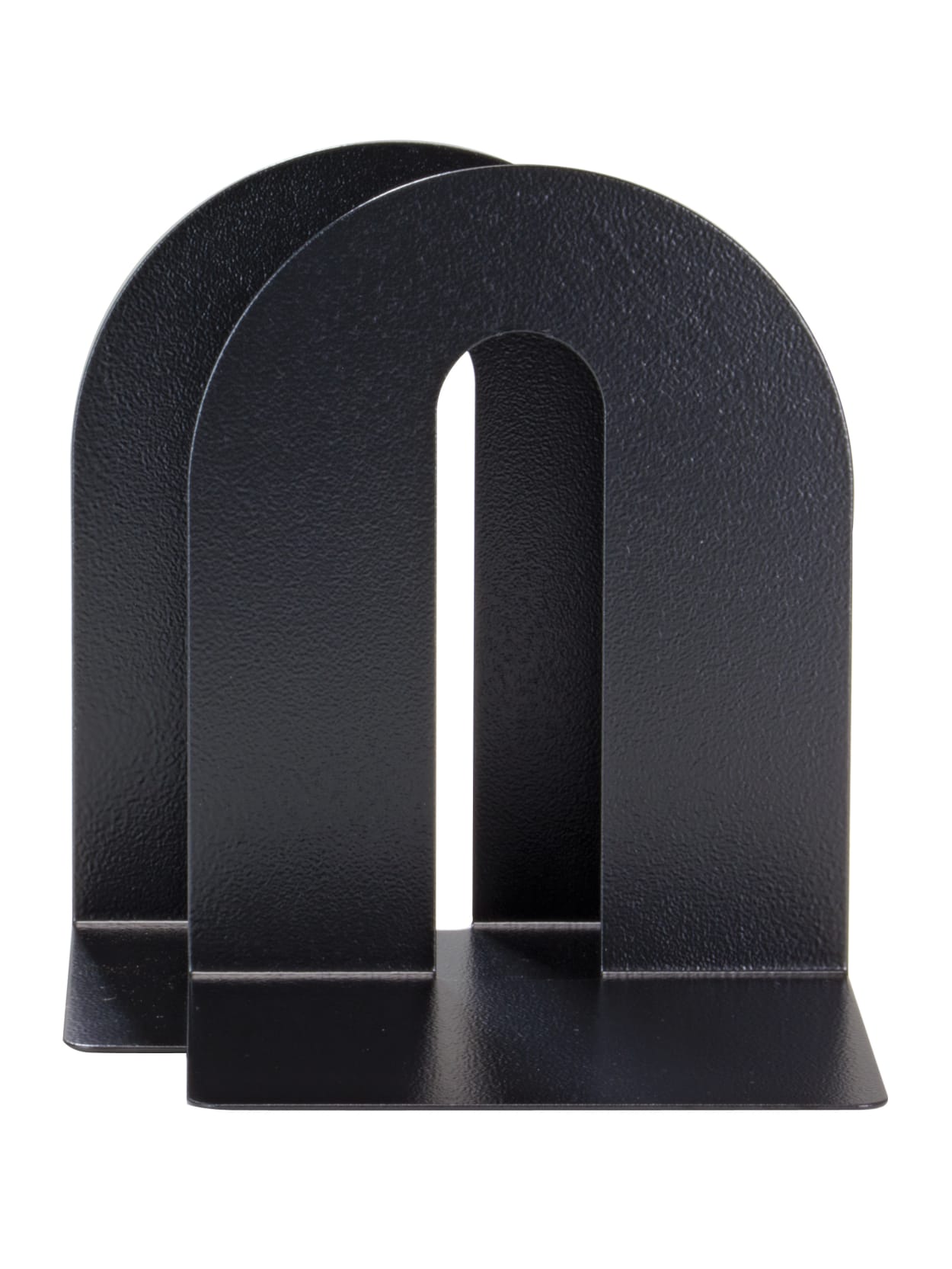 Officemate Oic Magnetic Heavy Duty Bookends 10 X 8 X 8 Black Set Of 2 Office Depot Made from solid steel, these bookends are heavy enough to hold up your reading collection.