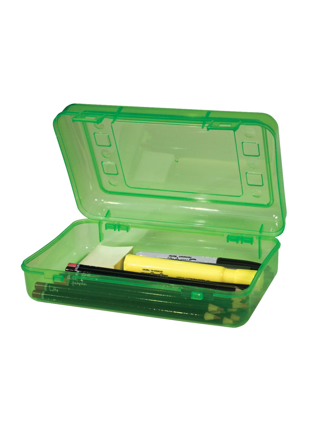 green pencil box