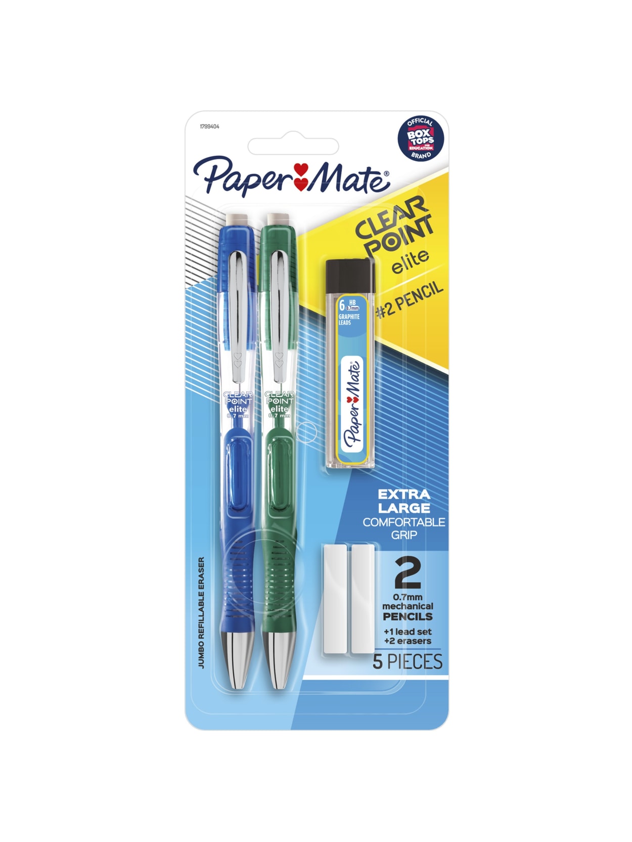 Paper Mate Clearpoint Elite Mechanical Pencil Starter Set 0 7 Mm