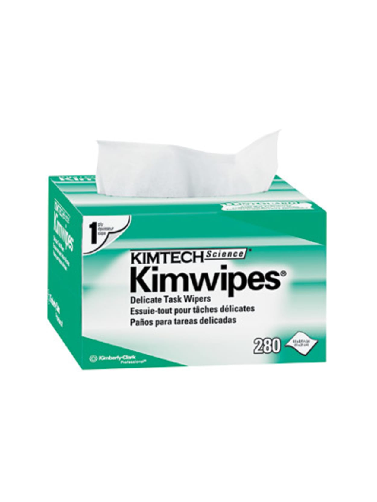 Kimtech Science Kimwipes Delicate Task Wipers 4 25 X 8 25 280 Per
