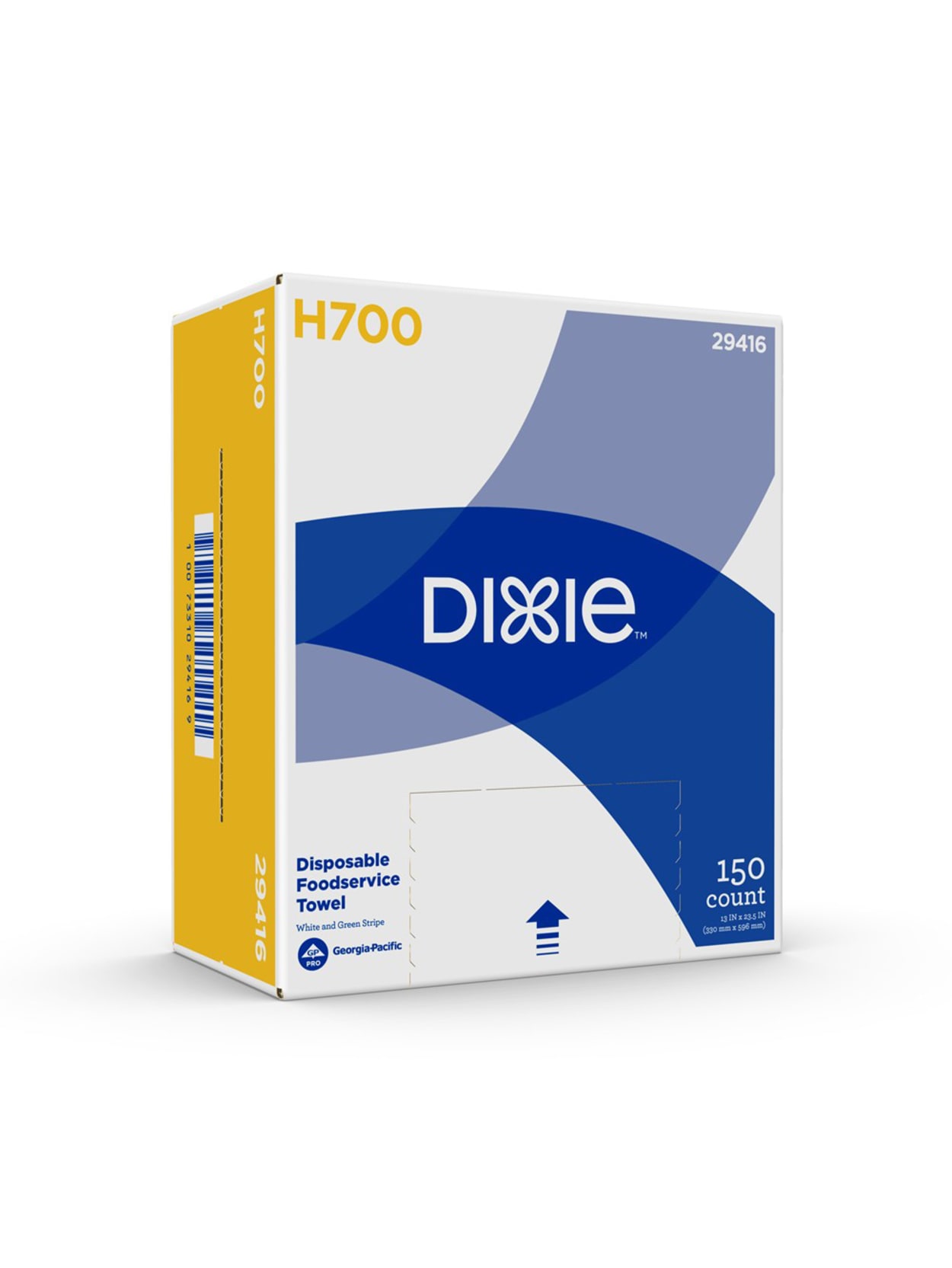 Georgia Pacific Pro Dixie H700 Foodservice Towels Pack Of 150 Towels Office Depot