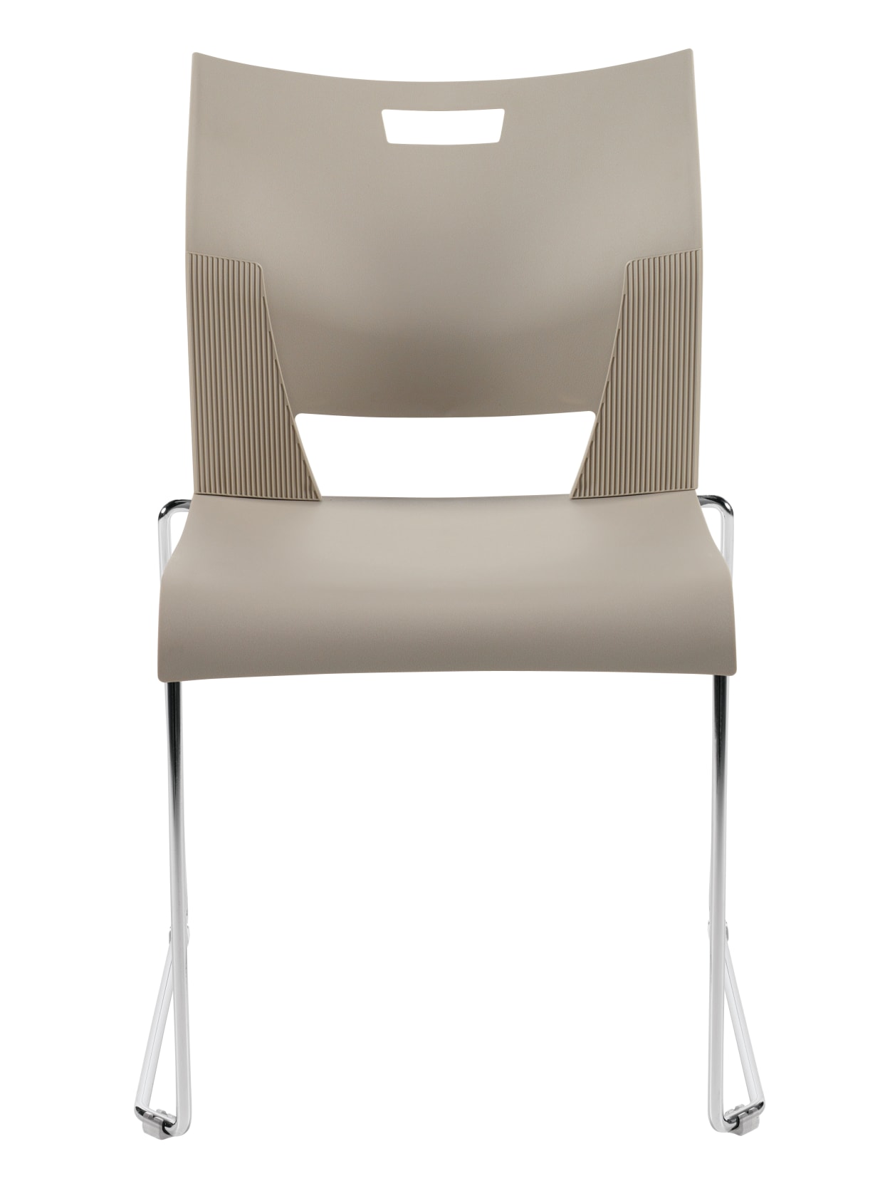 global® duet stacking chairs armless 32 14"h x 20 12"w x 22 12"d  latte beige pack of 4 item  1529056