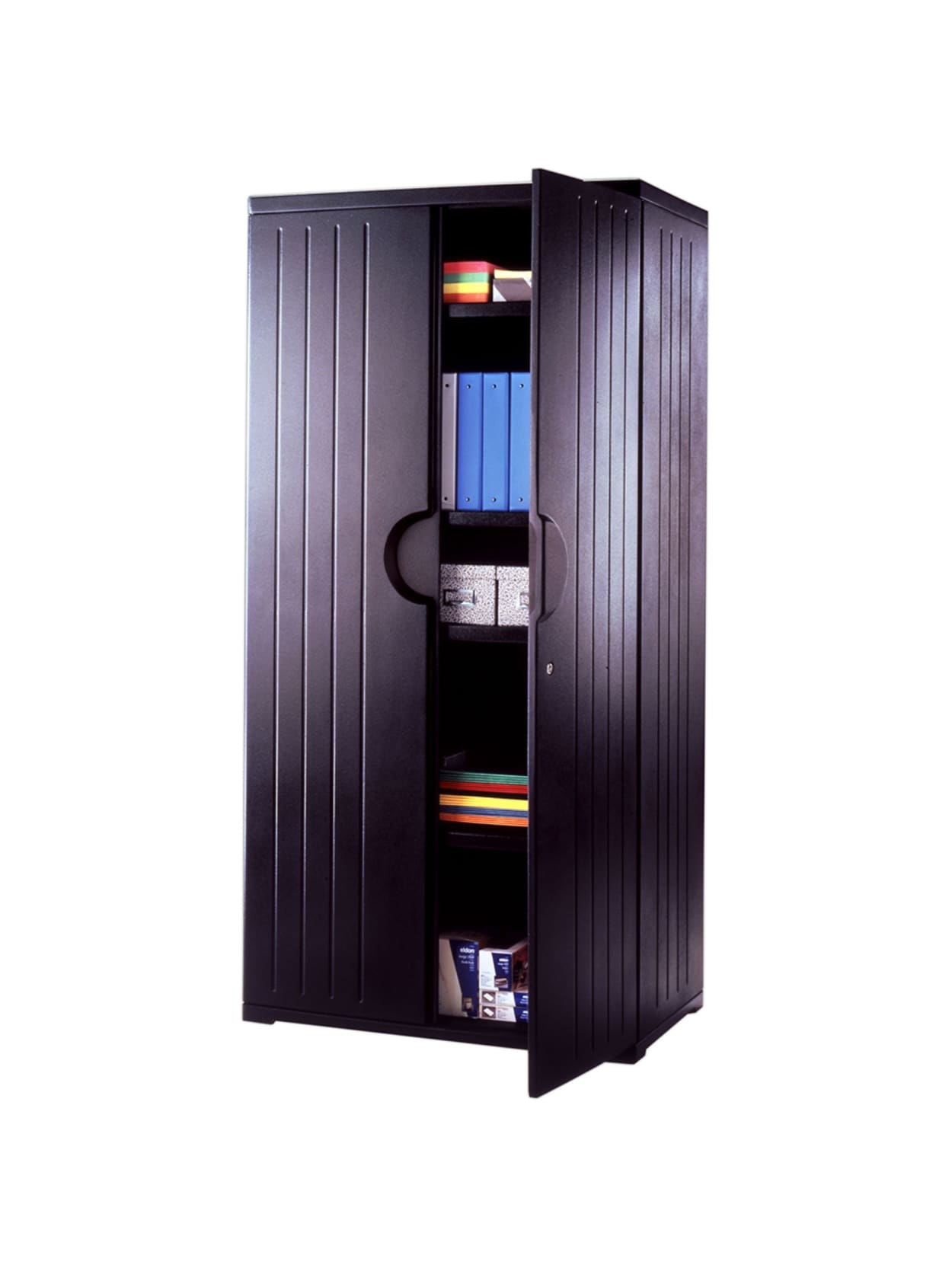 Iceberg Officeworks Storage Cabinet 72 H X 36 W Black Office Depot