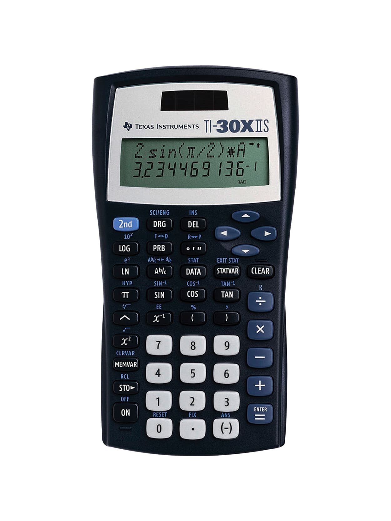 Texas Instruments Ti 30x Iis Solar Scientific Calculator Office Depot