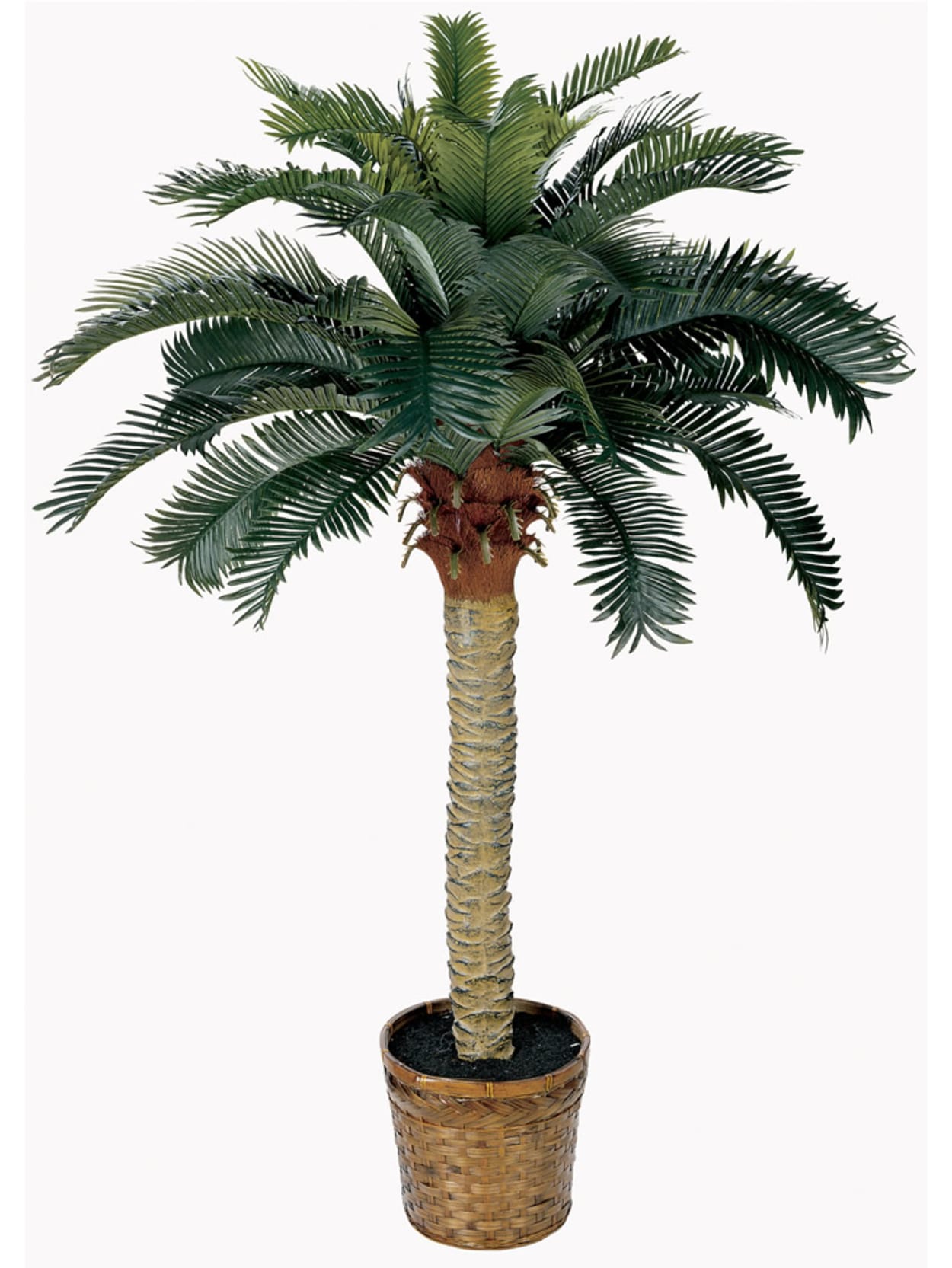 Nearly Natural 4 Sago Palm Tree Office Depot