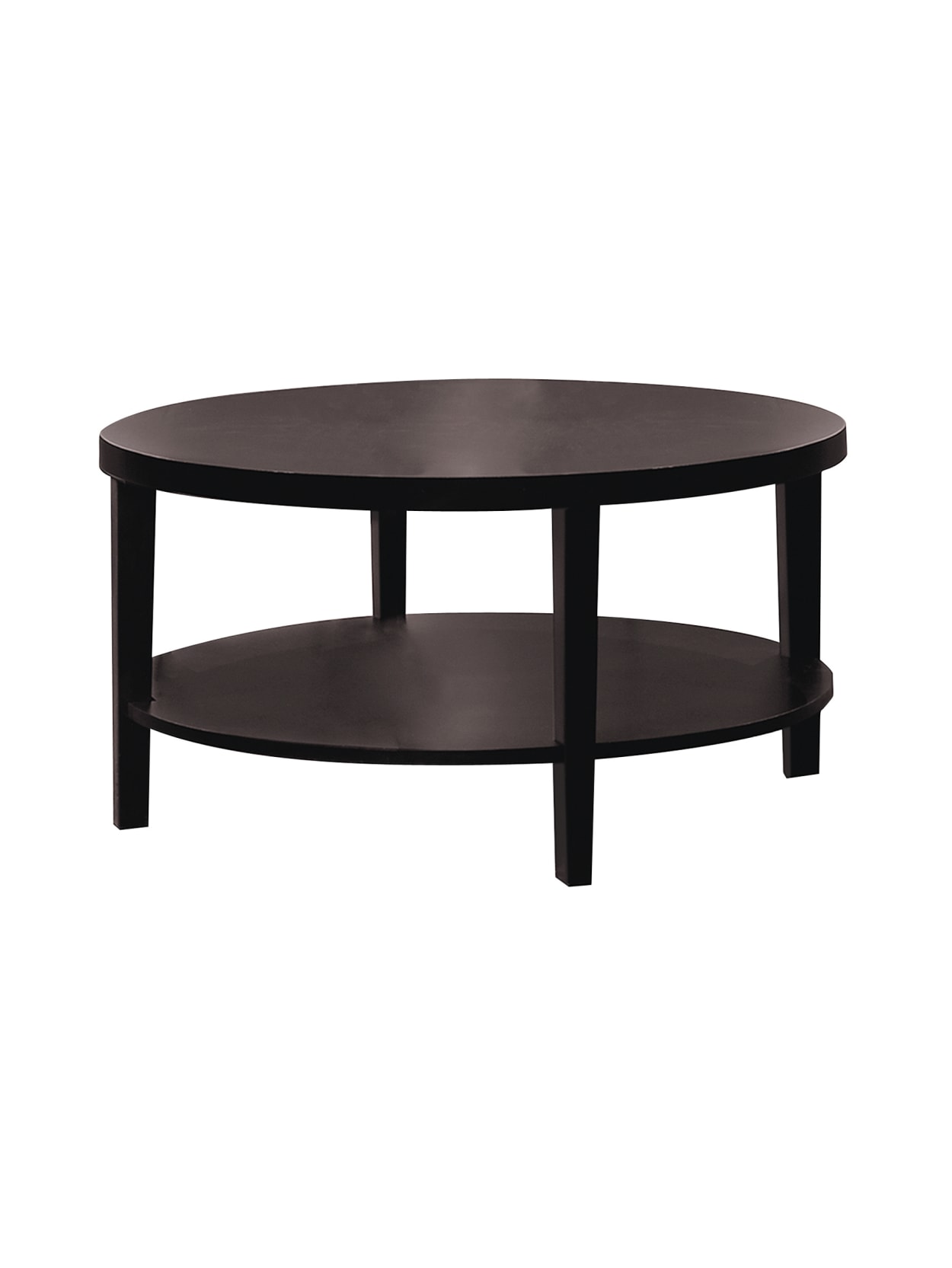 Office Star Ave Six Merge Coffee Table Round Espresso Office Depot