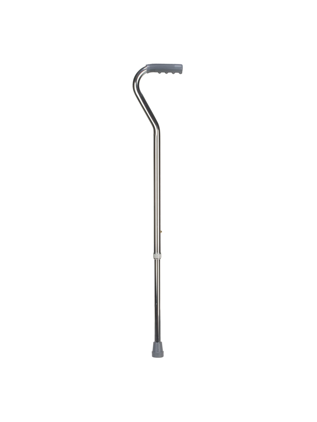 Dmi Adjustable Offset Handle Aluminum Walking Cane 31 40 Silver