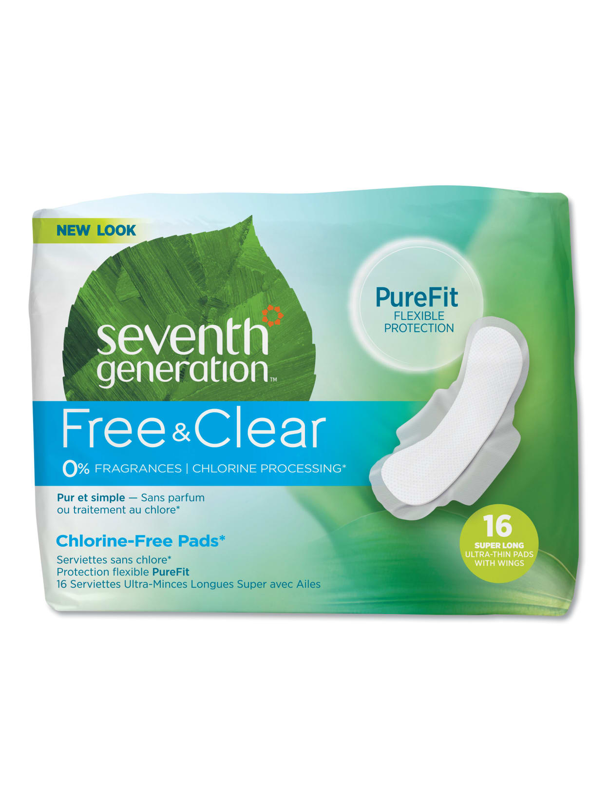 Seventh Generation Thin Super Long Pads 6 Pk Office Depot