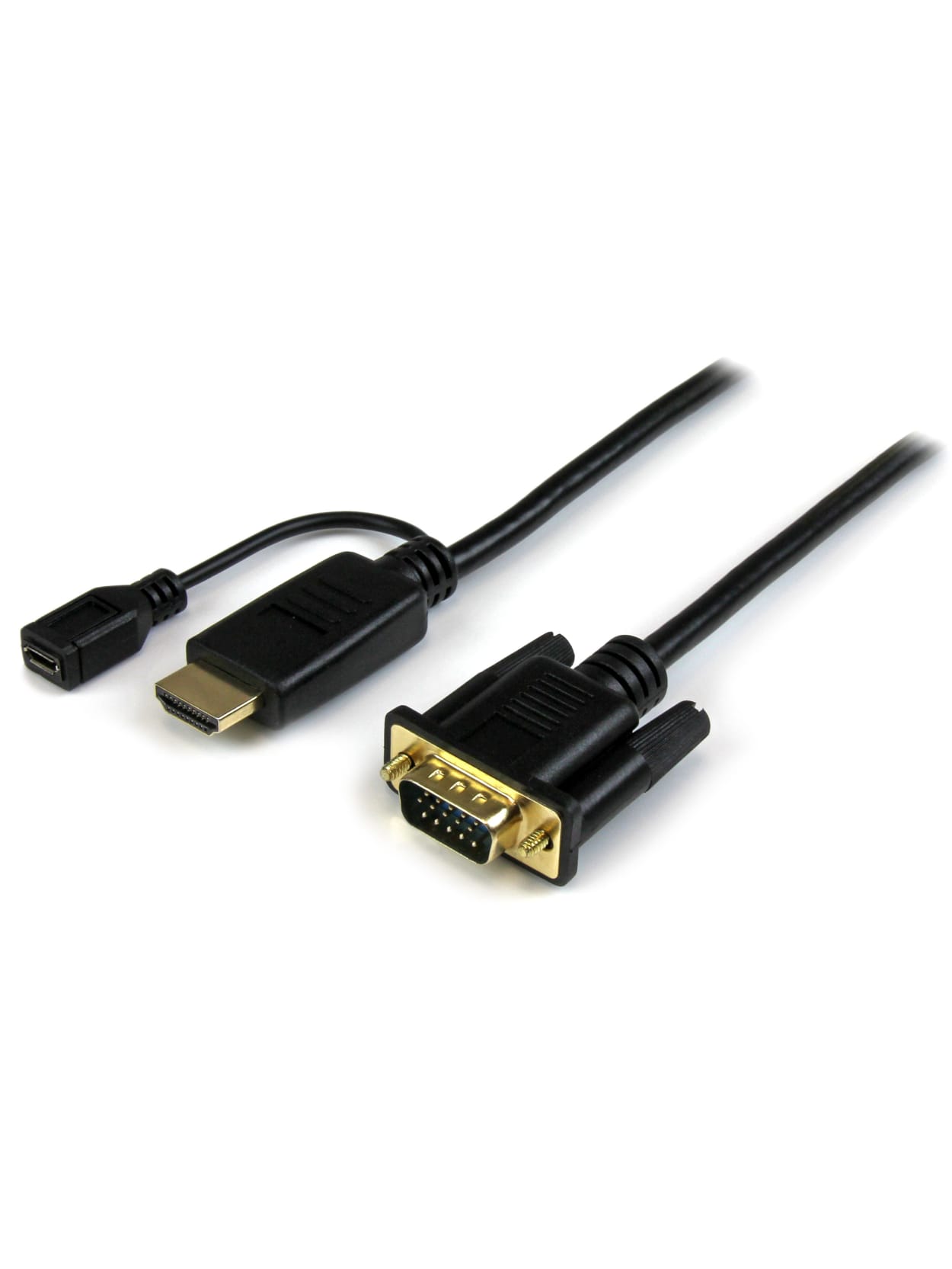 Startech Com Hdmi To Vga Cable 3ft 1m 1080p 1920 X 1200 Active Hdmi Cable Monitor Cable Computer Cable First End 1 X Hdmi Male Digital Audiovideo First End 1 X Type B