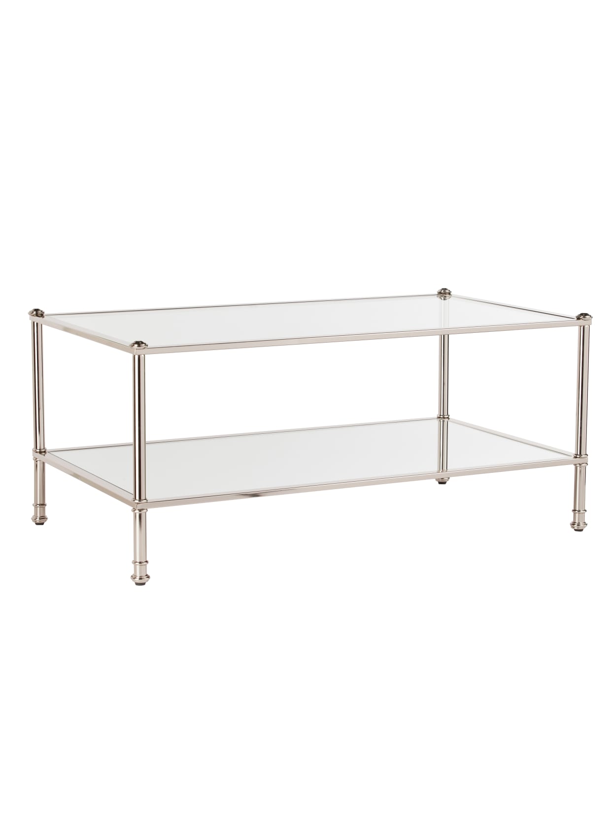 Sei Southern Enterprises
 - Southern Enterprises Paschall Cocktail Table Rectangle Clearsilver Office Depot