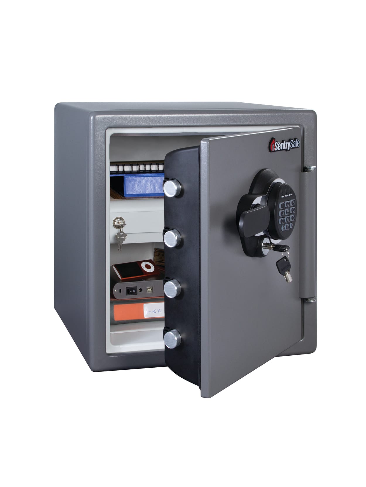Sentrysafe Fire Safe 1 23 Cu Ft Gunmetal Office Depot