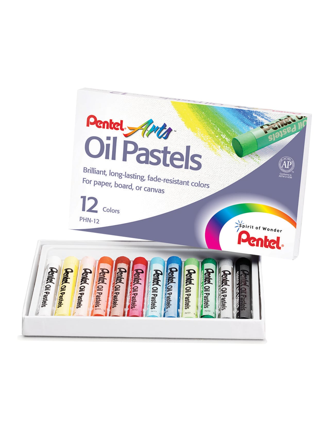 Oil Pastels12st Assorted Office Depot