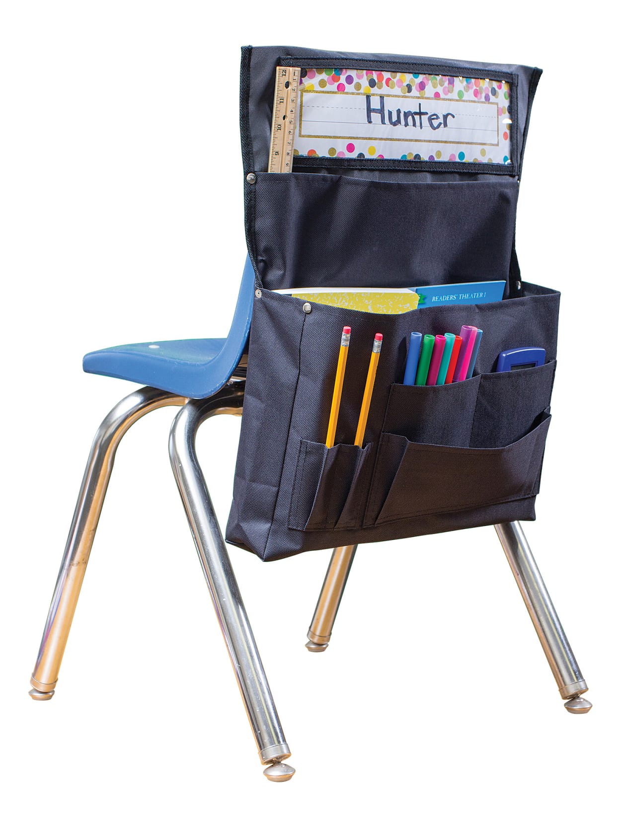 teacher created resources chair pocket 19"h x 1512"w x 212"d black  item  2254731