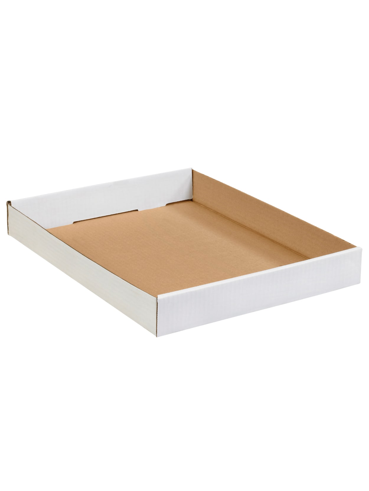Office Depot Brand Corrugated Trays 1 34 H X 12 W X 15 D White