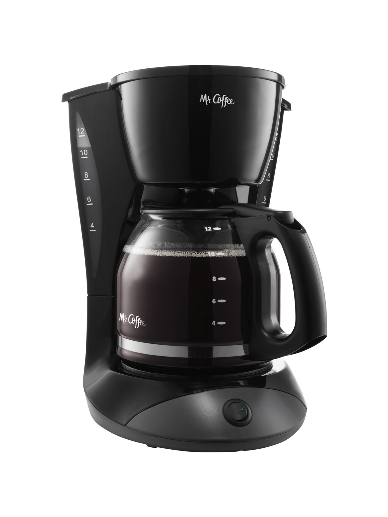 Mr Coffee 12 Cup Coffeemaker 12 58 H X 11 1316 W X 8 716 D Black