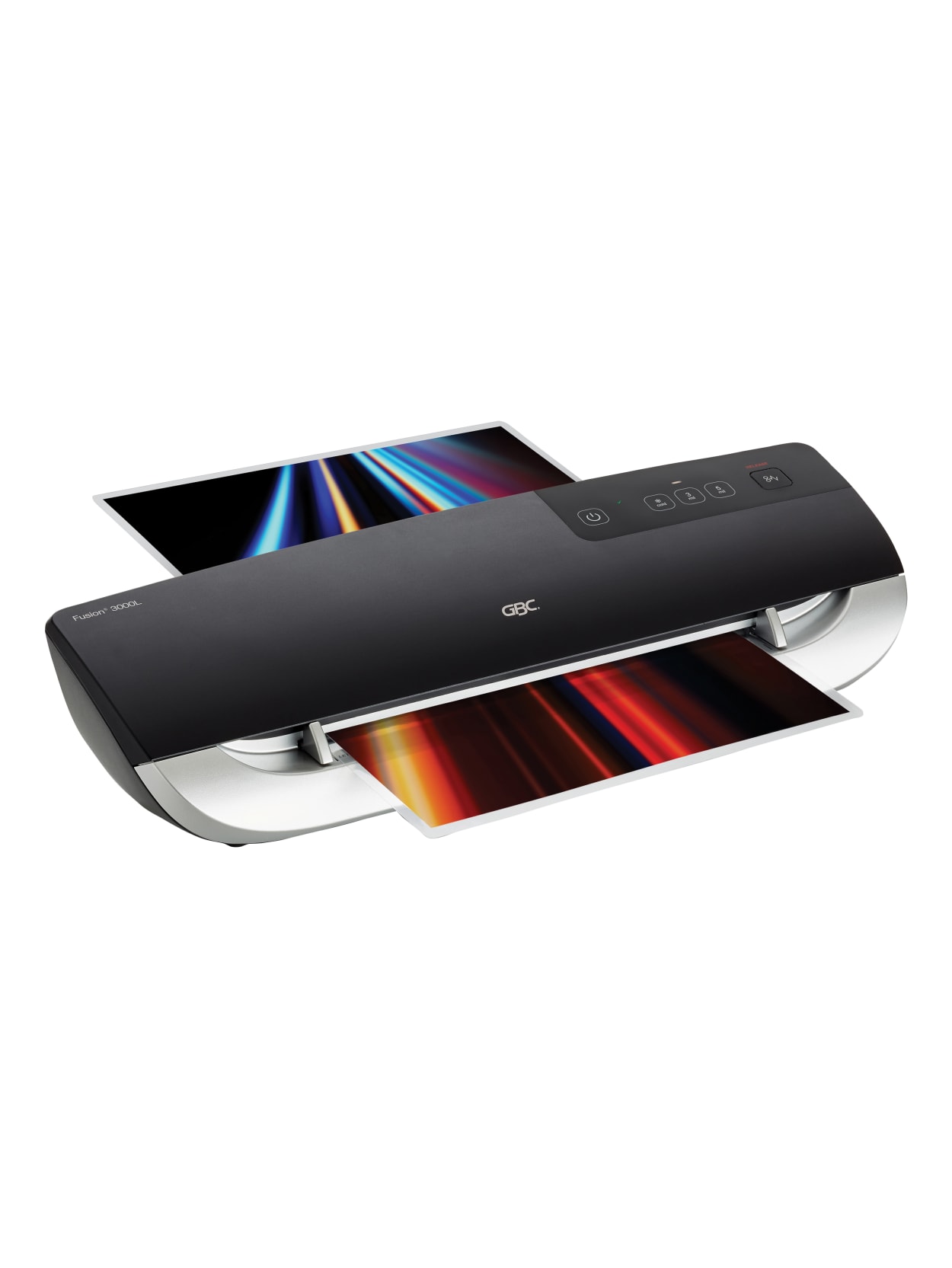 Swingline Gbc Fusion 3000l 9 Laminator 1 Minute Warm Up 3 Or 5 Mil Includes 30 Ezuse Laminating Pouches Office Depot