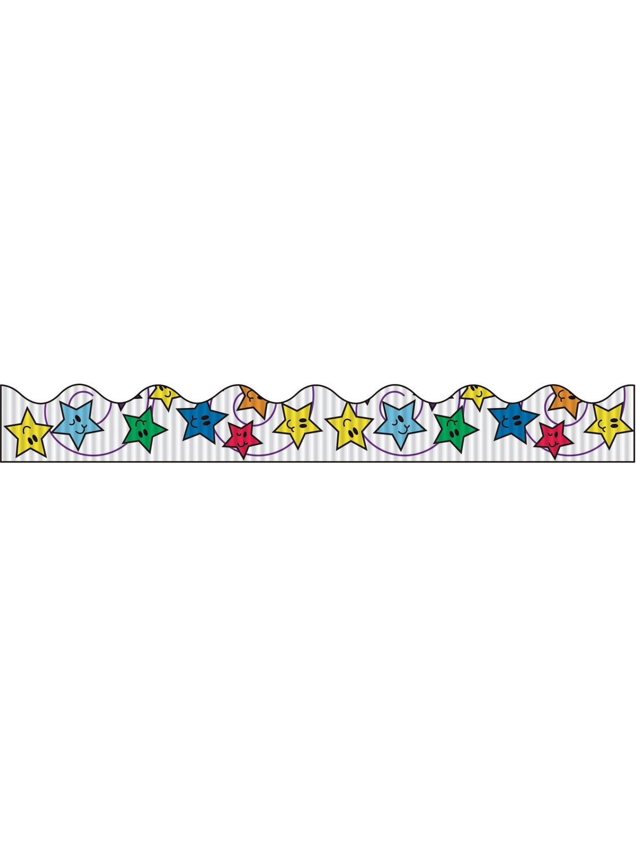 Bordette Designs Stars 2 14 X25 Ast Office Depot