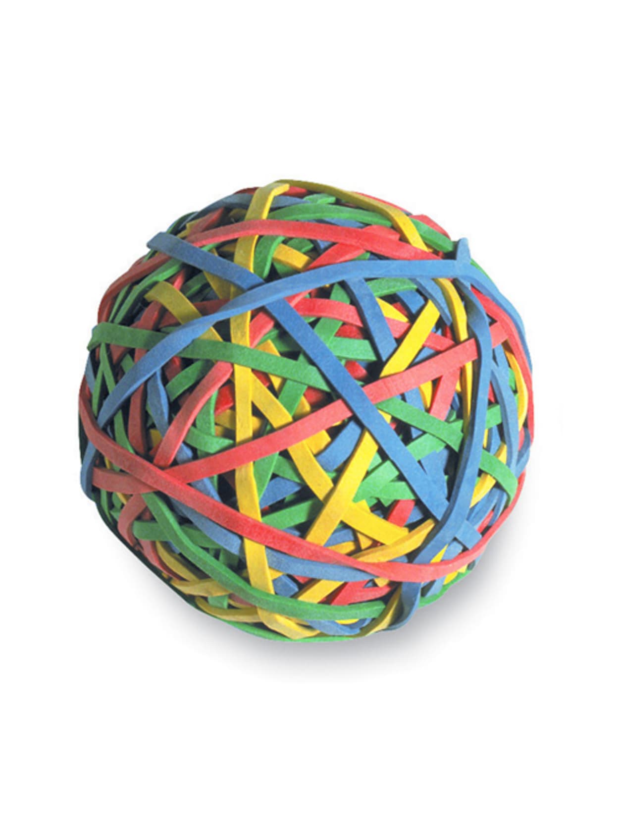Acco 275 Rubber Band Ball Assorted Colors Office Depot