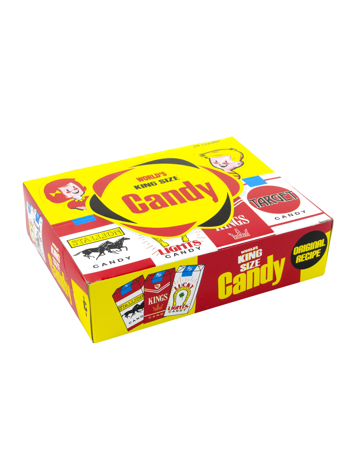 World Confections Candy Cigarettes Pack Of 24 Office Depot