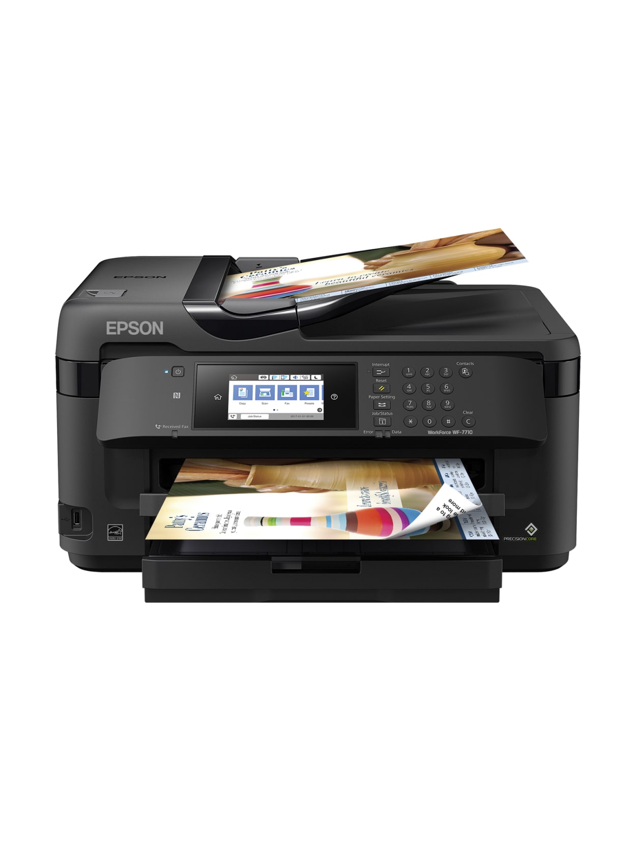 Epson Workforce Wf 7710 19 Wide Format Wireless Inkjet All In One