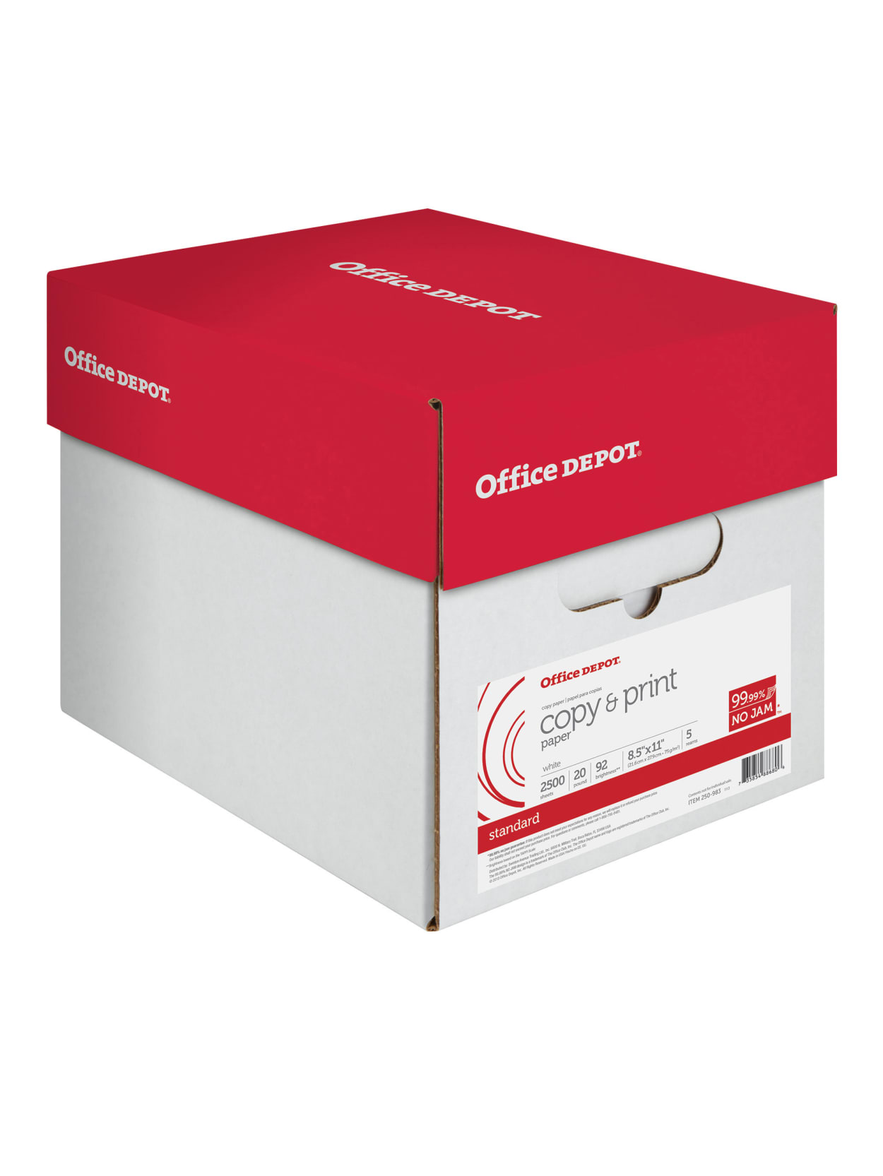 Office Depot Copy Paper Letter 2500 Sheets Office Depot