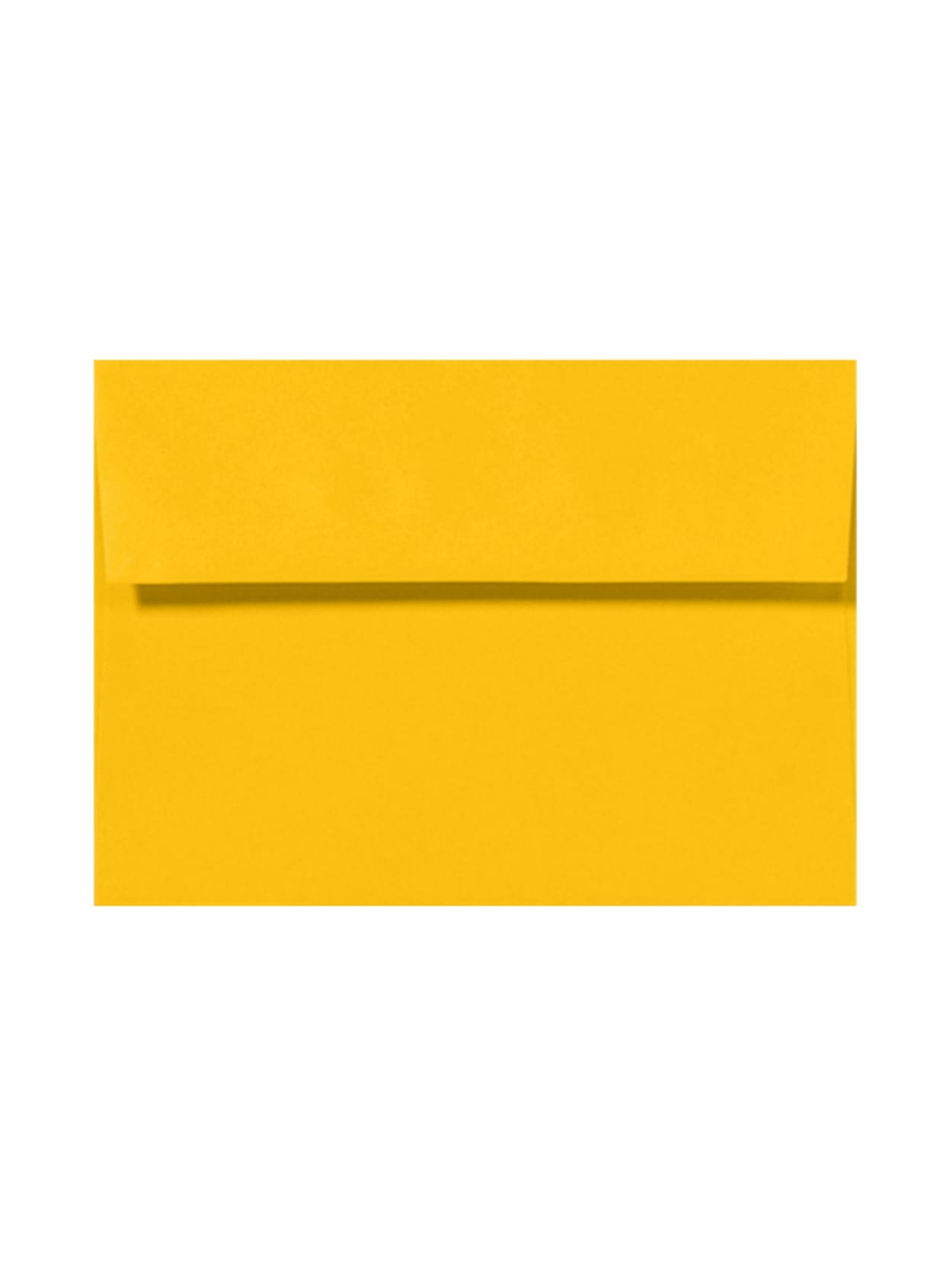 Lux Invitation Envelopes With Peel And Press Closure A7 5 14 X 7 14 Sunflower Yellow Pack Of 250 Office Depot