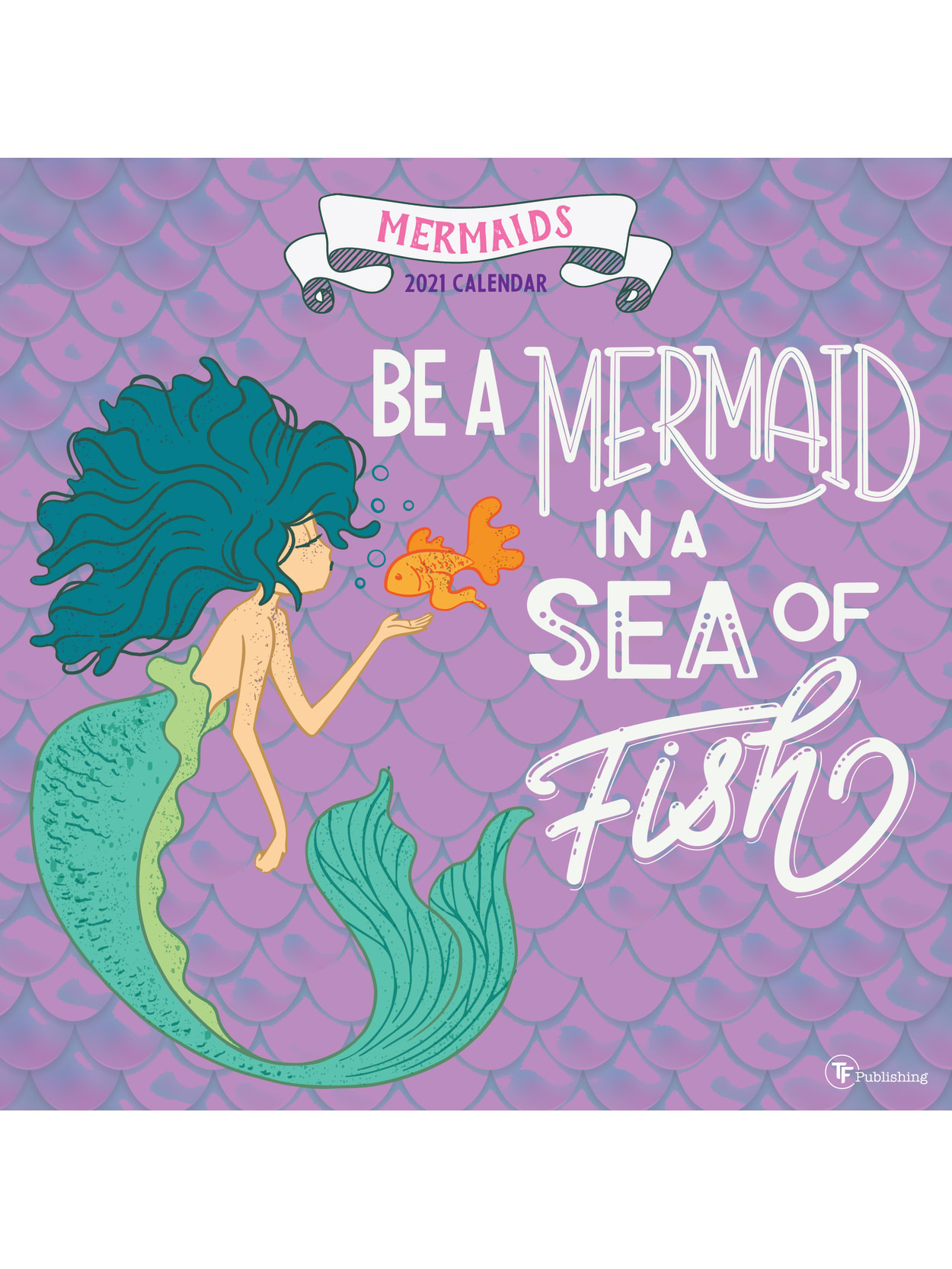 january 2021 calendar mermaid