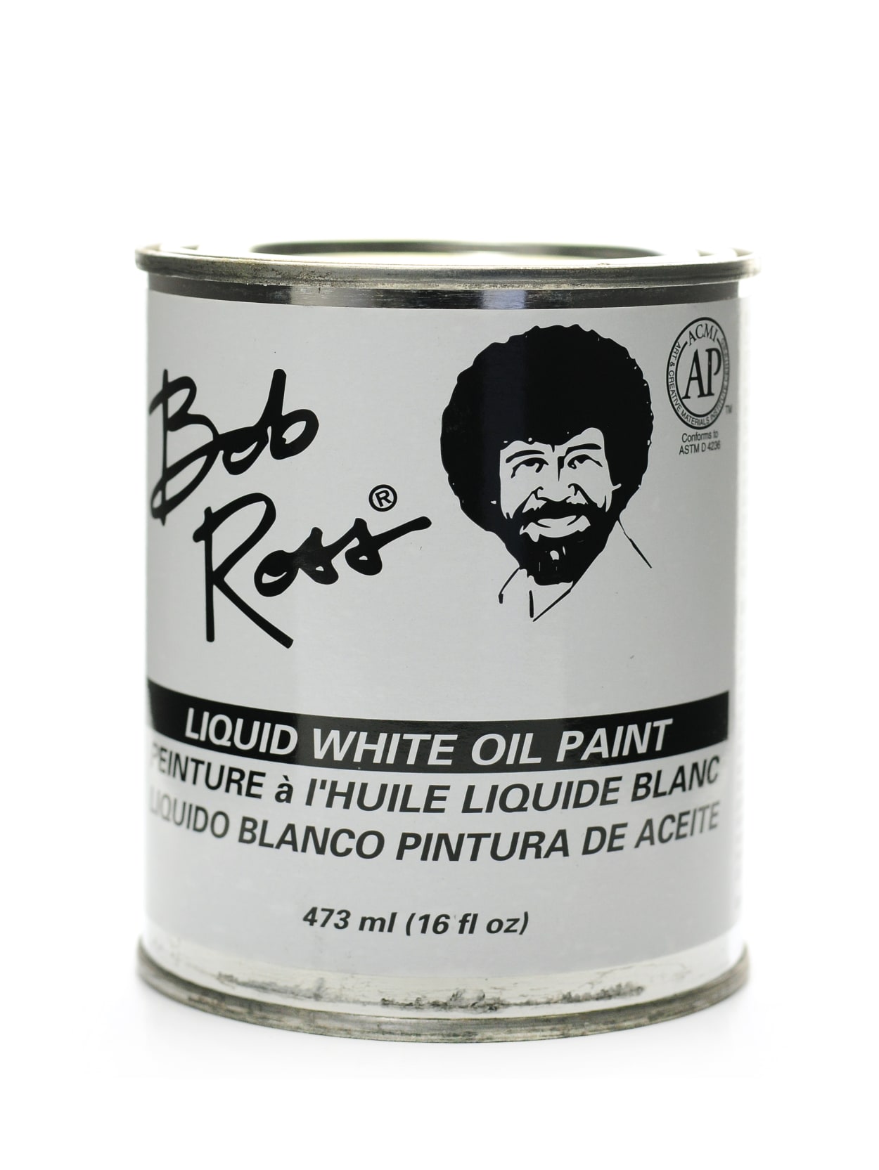 Bob Ross Base Coat 16 Oz Liquid White Office Depot