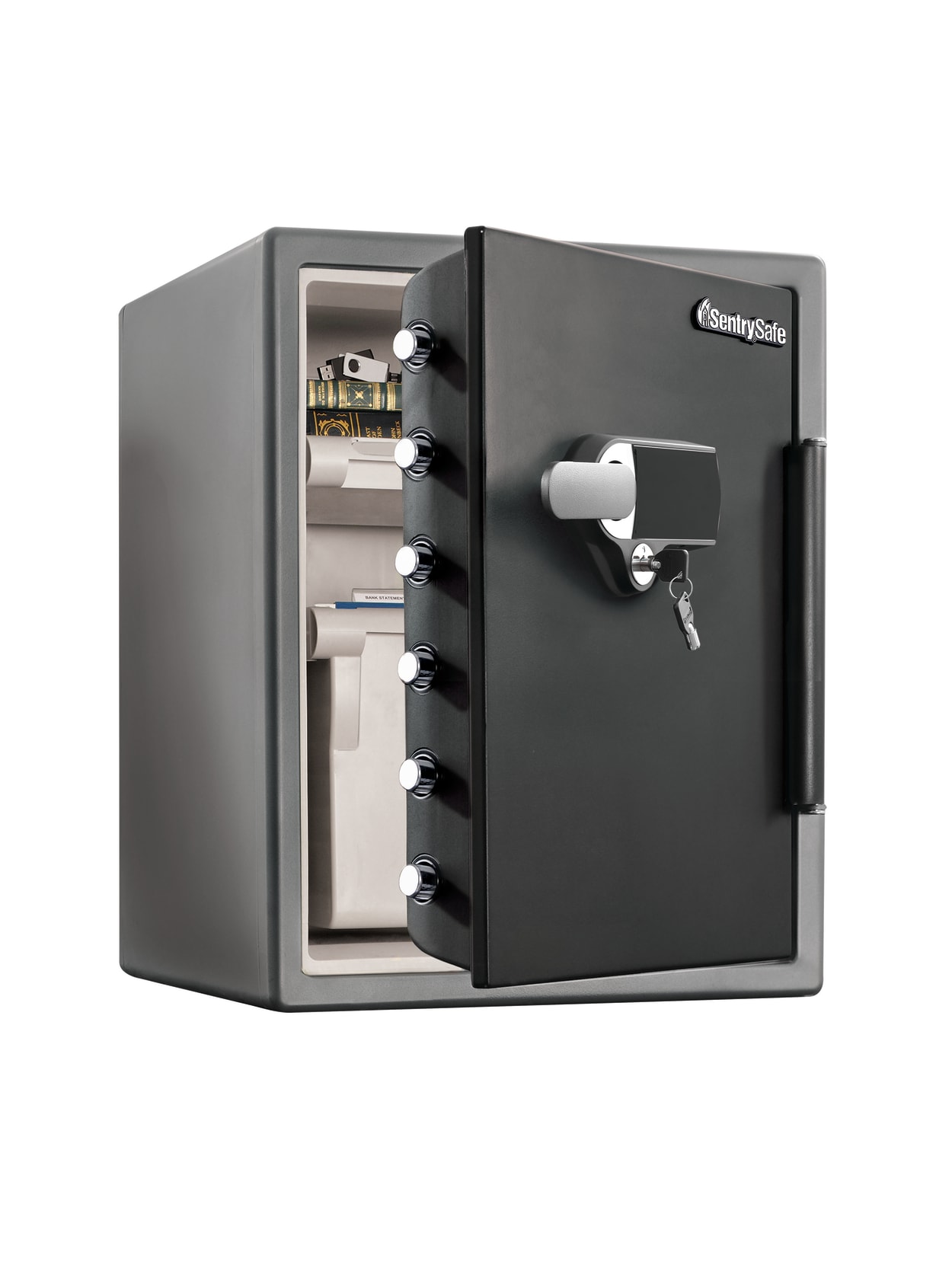 Sentrysafe Waterproof Fire Safe 125 Lb 2 05 Cu Ft Capacity